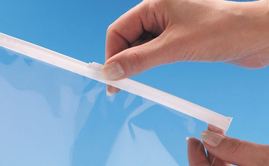 Topmatic com fecho cursor Com fecho deslizante